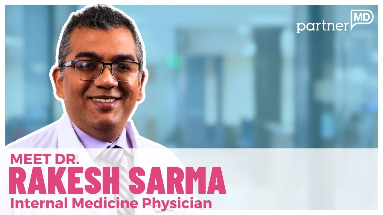 Thumbnail for video introducing Dr. Rakesh Sarma