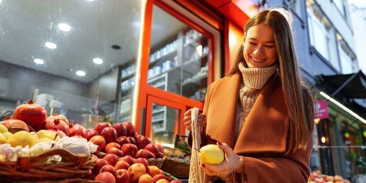 Fall grocery shopping