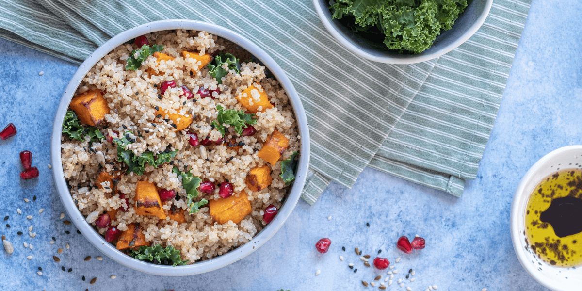Pomegranate harvest salad dish