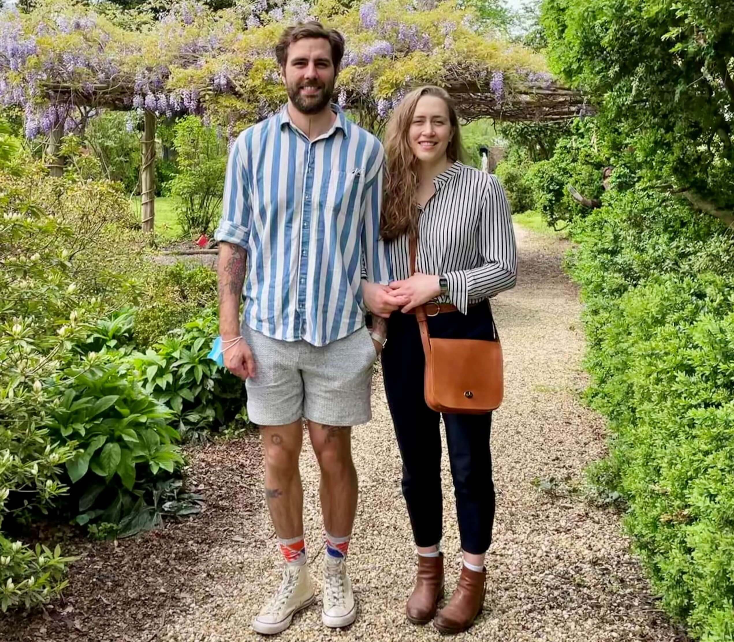 Andrew and his wife