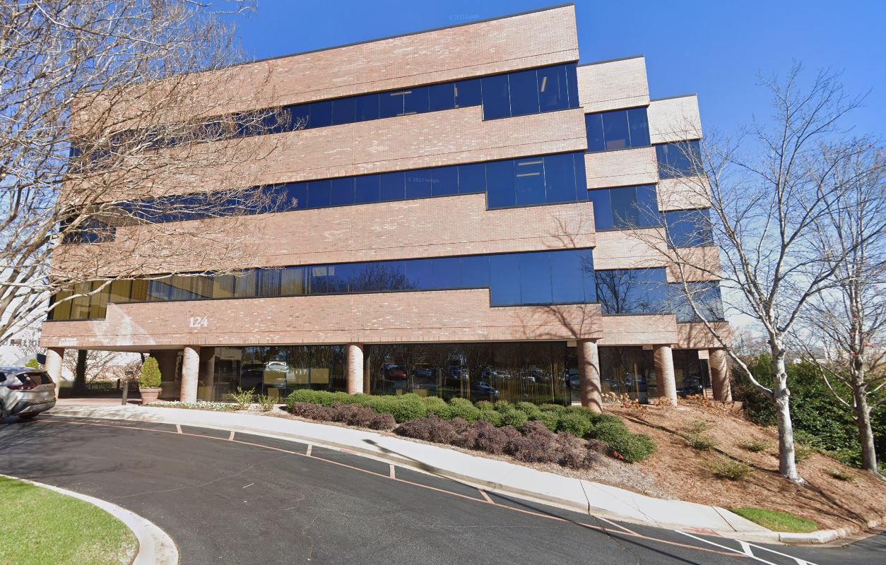 Exterior of PartnerMD's office building on Verdae Boulevard in Greenville