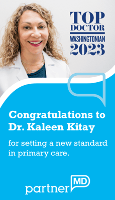 Dr. Kaleen Kitay, Top Doctor in Northern Virginia per Washingtonian