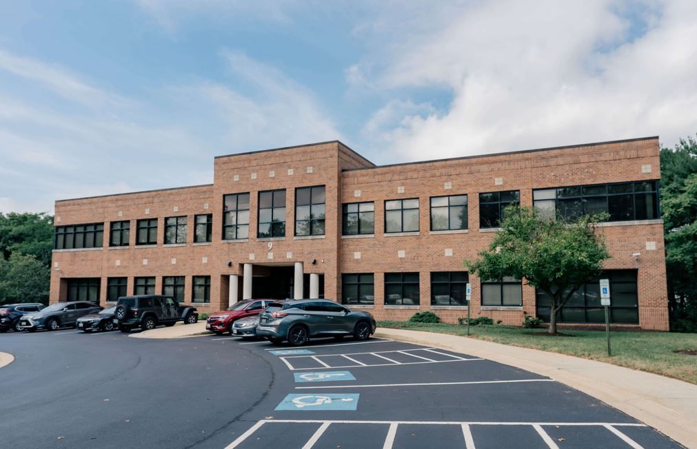 Exterior of PartnerMD's office building in Owings Mills, MD