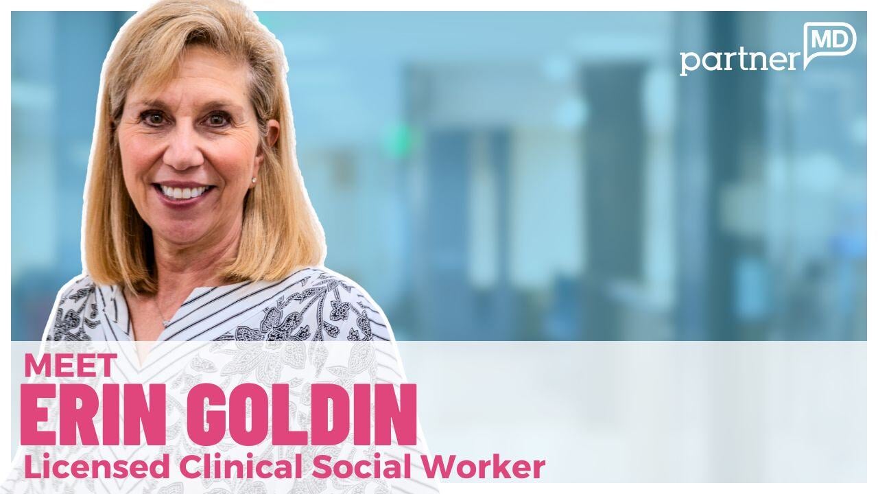 A video thumbnail for Erin Goldin, LCSW Bio Video