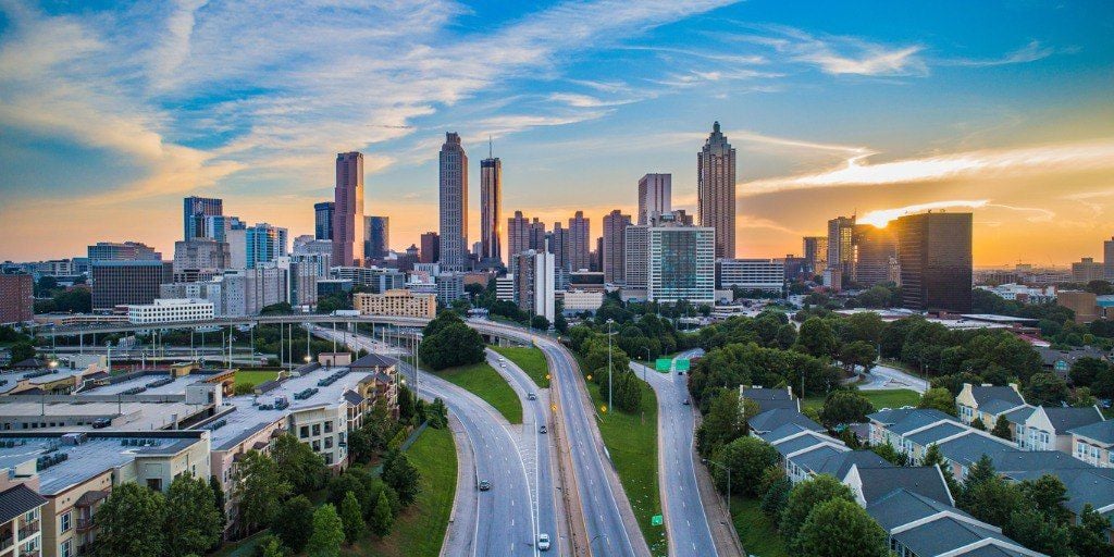 Skyline of Atlanta, GA